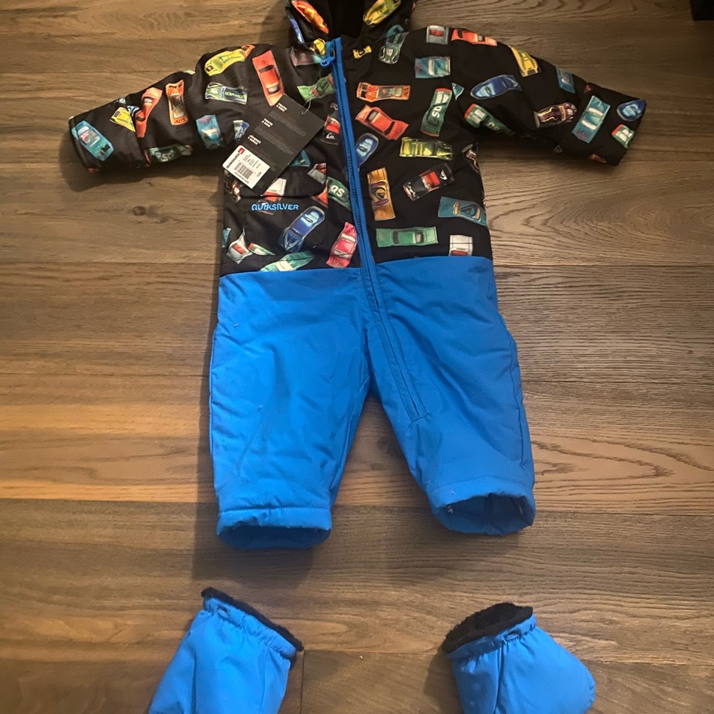 Quicksilver 12m snowsuit NWT